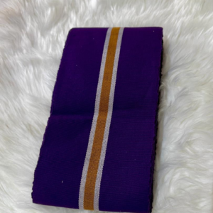 Blue striped Aso Oke