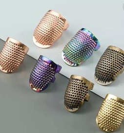 Adjustable thimble ring