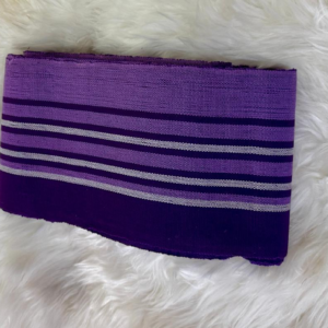 Vintage striped Aso Oke